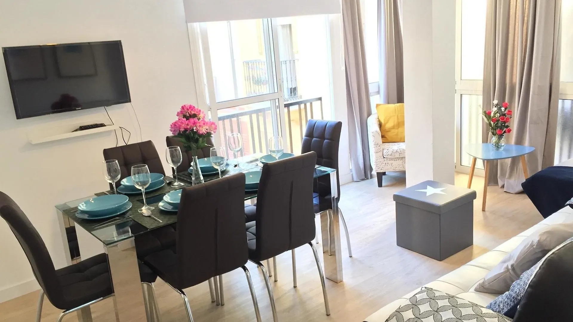 Apartment With 3 Bedrooms In Malaga, With Balcony And Wifi - 1 Km From Spain